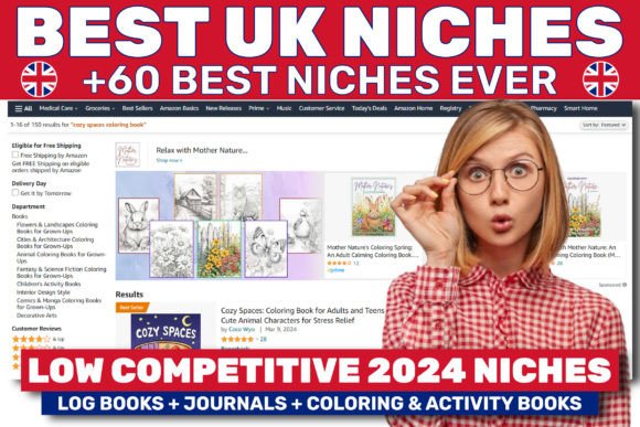 60 KDP NICHES LOW COMPETITIVE 2024 - UK