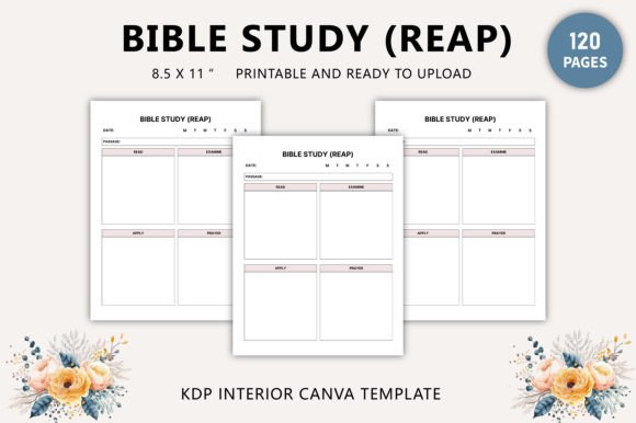 Bible Study Reap Canva Template
