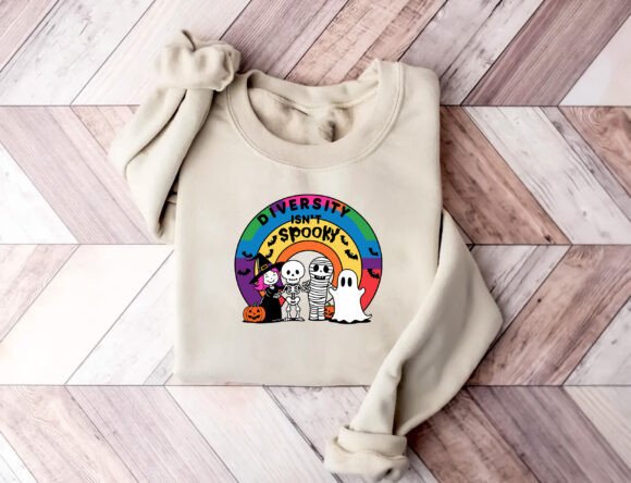 Diversity Isn’t Spooky Halloween Design