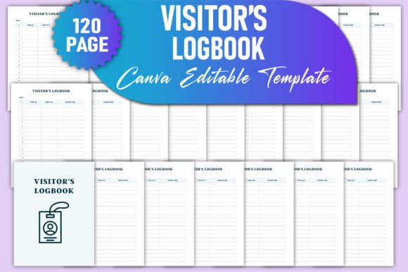 Editable Visitors Logbook Canva KDP: A Comprehensive Guide