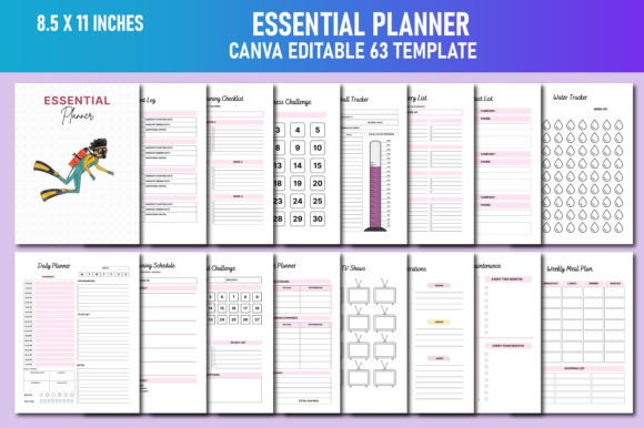 Essential Planner Canva KDP: A Comprehensive Guide to Organizing Your Life