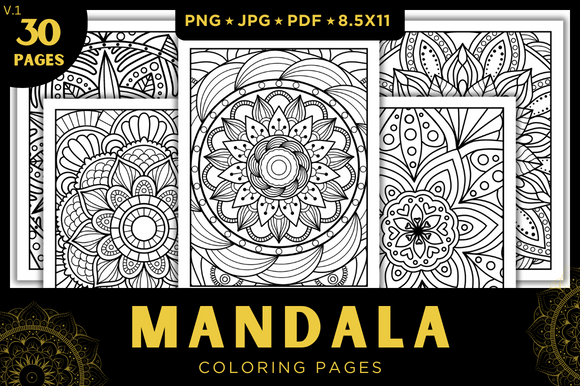 Mandala Coloring Pages - KDP: A Comprehensive Overview